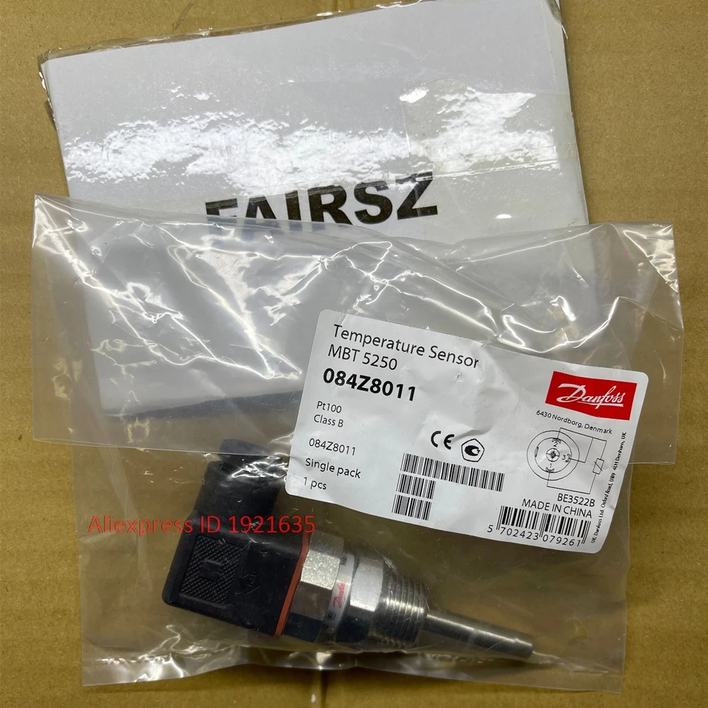 Original DAN.FOSS Temperature Sensor MBT5250 084Z8011 Pt100 Class B MBT 5250 FAIRSZ STORE