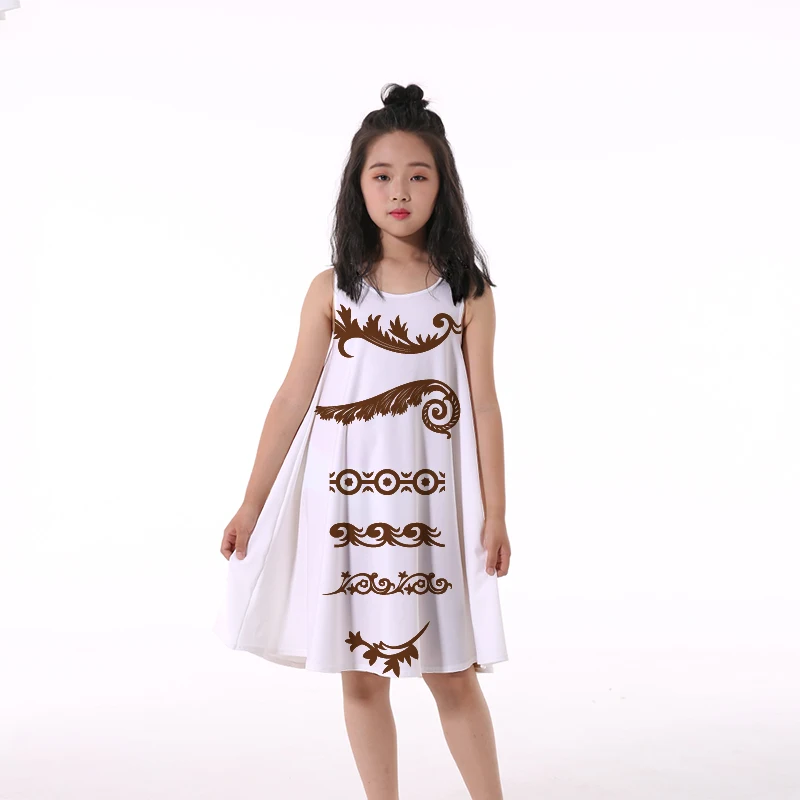 jumper dress 2022 New Fashion Summer Delicious Desserts 3D Print Cute Baby Girl Party Dresses for Kids Princess Girls Dress 4-14 Years Old new dress