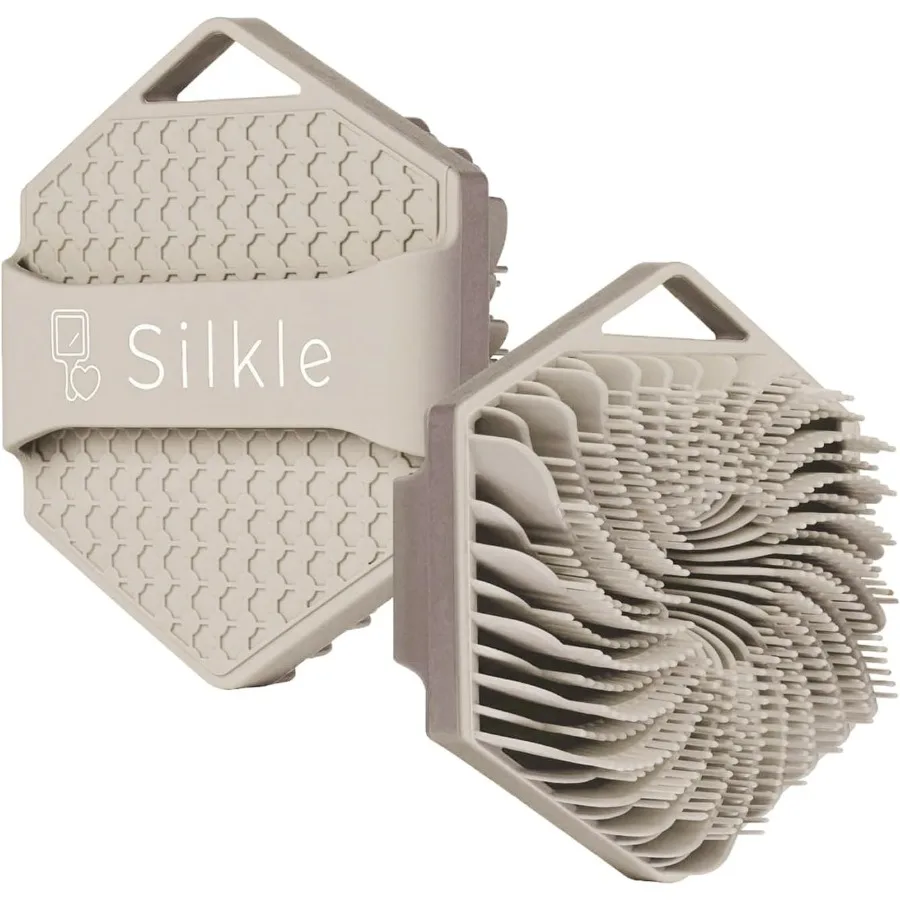 Silicone Body Scrubber Exfoliating Bath Brush