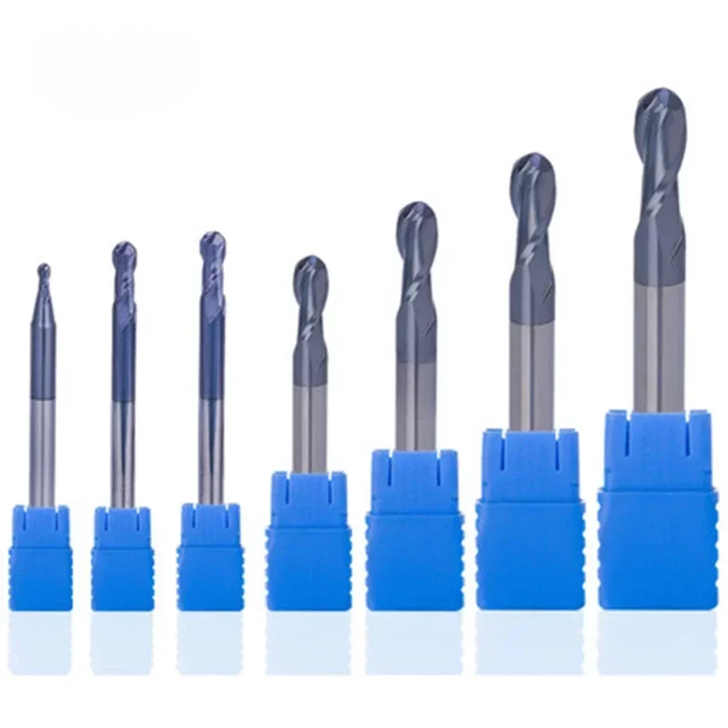 Kodiak Cutting Tools USA Made Solid Carbide End Mill - 3/8" Diameter, 4 Flute, 3" Overall Length - View #4