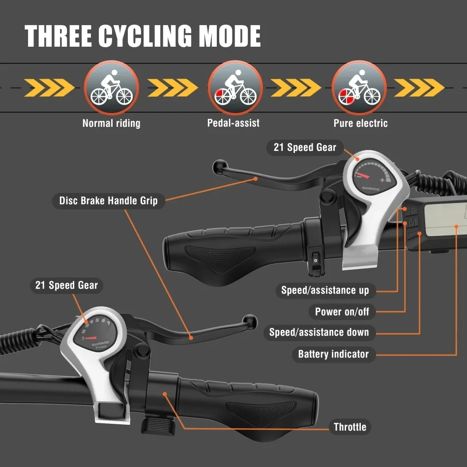 Duotts-vélo électrique C29 à 21 Vitinvesting, 29 pouces, 2023 W, 48V, 15Ah, Noué 750