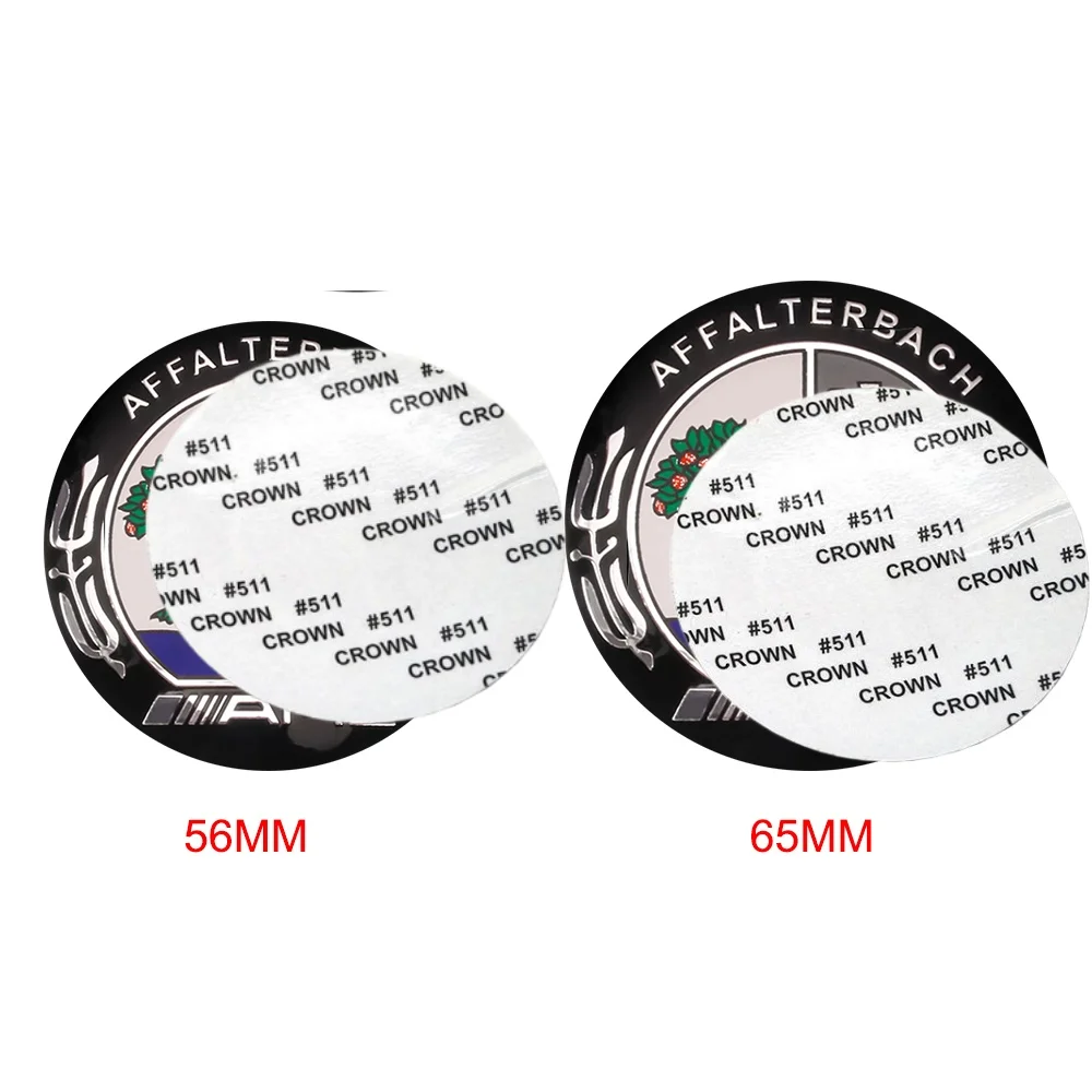 4Pcs 56Mm/65Mm Colorato Apple Tree Wheel Center Cap Rim Stickers Logo 3D Per Mercedes Benz Impermeabile Di Alta Qualità