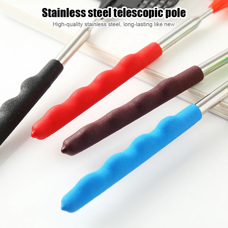 Plastic Flyswatter Adjustable Telescopic Home Long Handle Flapper Insect Killer