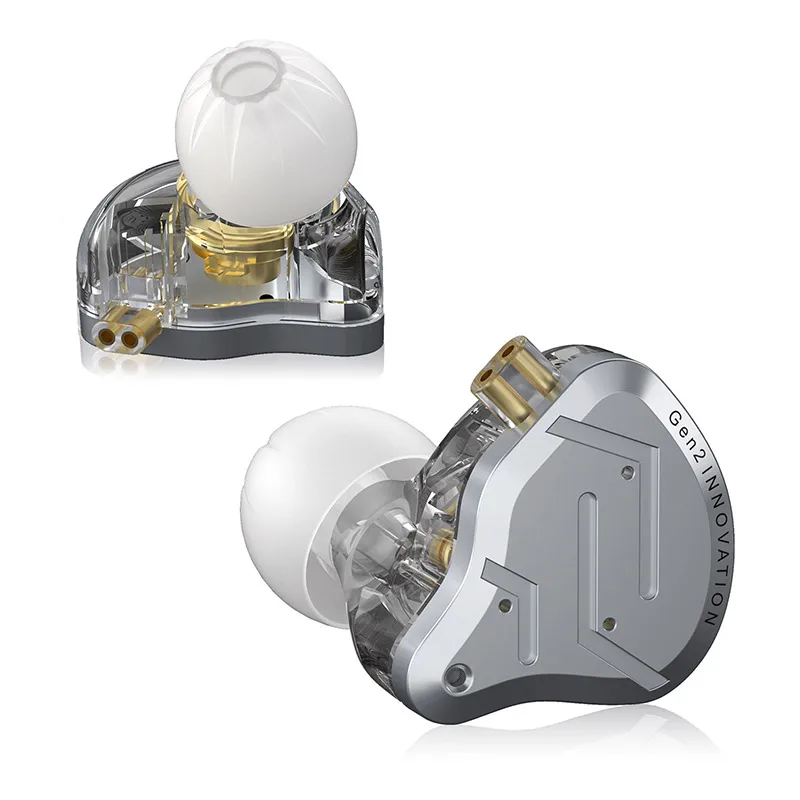 Фото Проводные Внутриканальные наушники KZ ZSN PRO 2, 1BA + 1DD №5