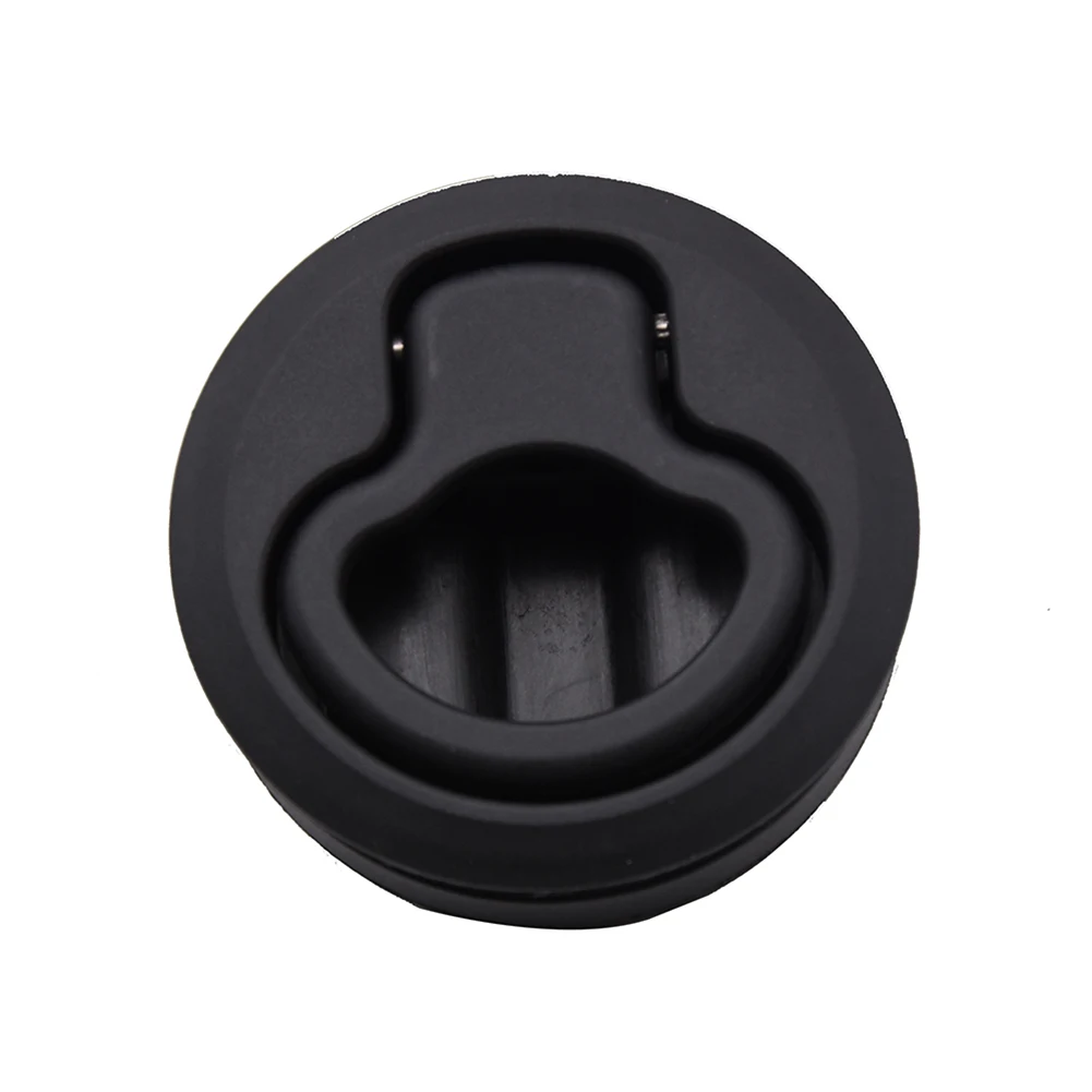 Boat Door Latch Flush for Yacht Marine Deck Locker Plastic Boat Accessories Marine Round