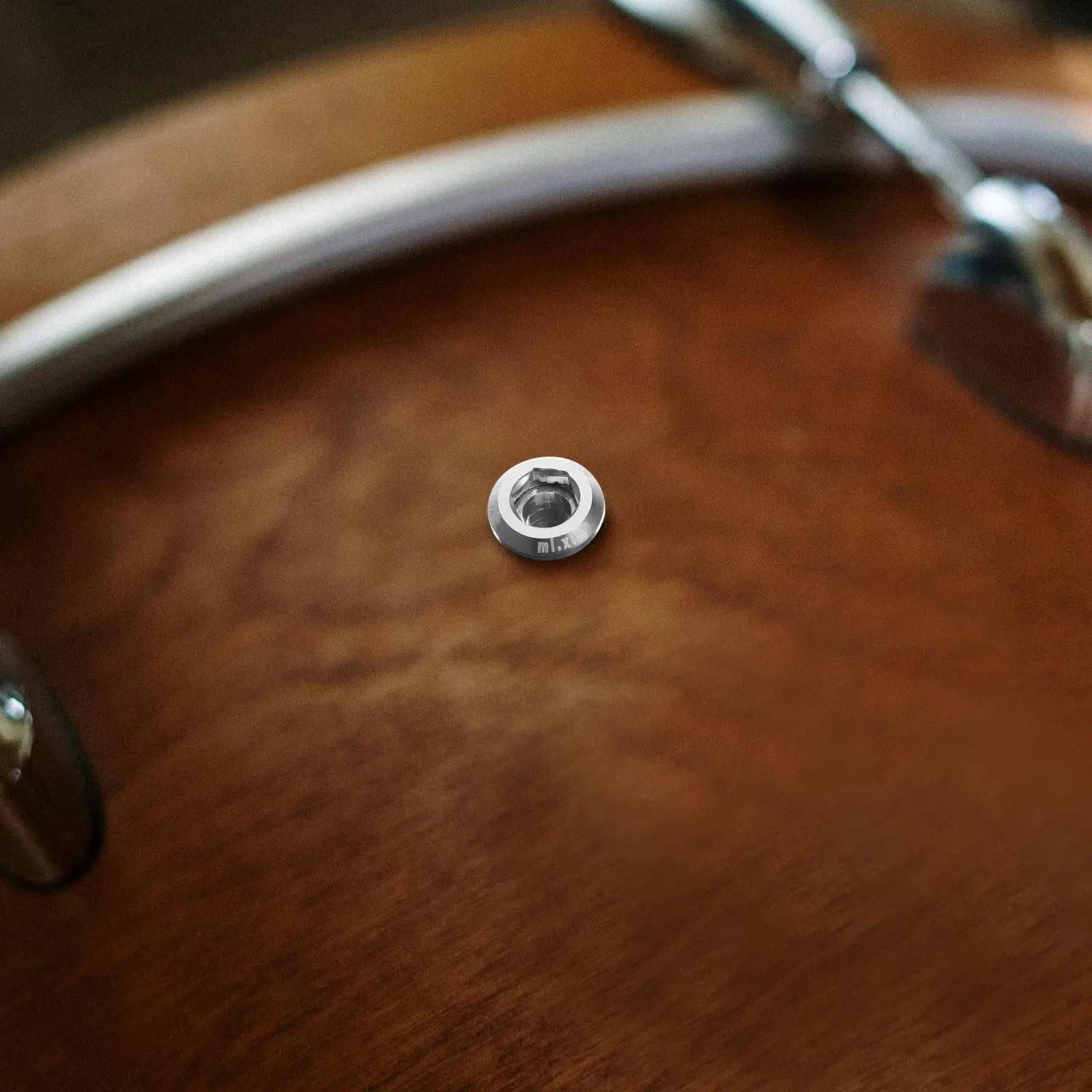 Aluminum Alloy Vent Screw Sleek Finish Lightweight Compact Snare Drum Metal Percussion Parts Compatible Various Drums