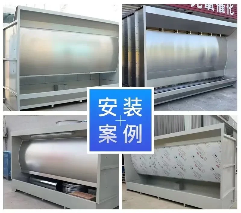 3m Water curtain with water pump and air fans for spray booth Customizaton Water curtain Wet dust collect machine