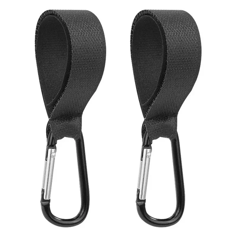 Baby Stroller Hook Clip Aluminum Alloy Carabiner Cart Organizer Diaper Bag Shopping Pram Hook Hanger Stroller Accessories