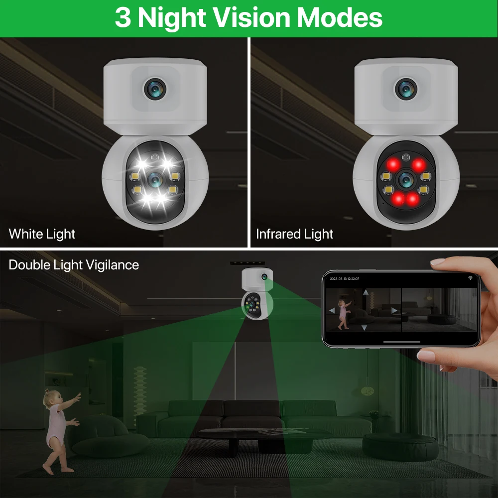  ֿ  ,  ī޶, 4MP HD  ũ, AI ڵ ,    ī޶, iCsee, 6MP, 3K, PTZ, IP