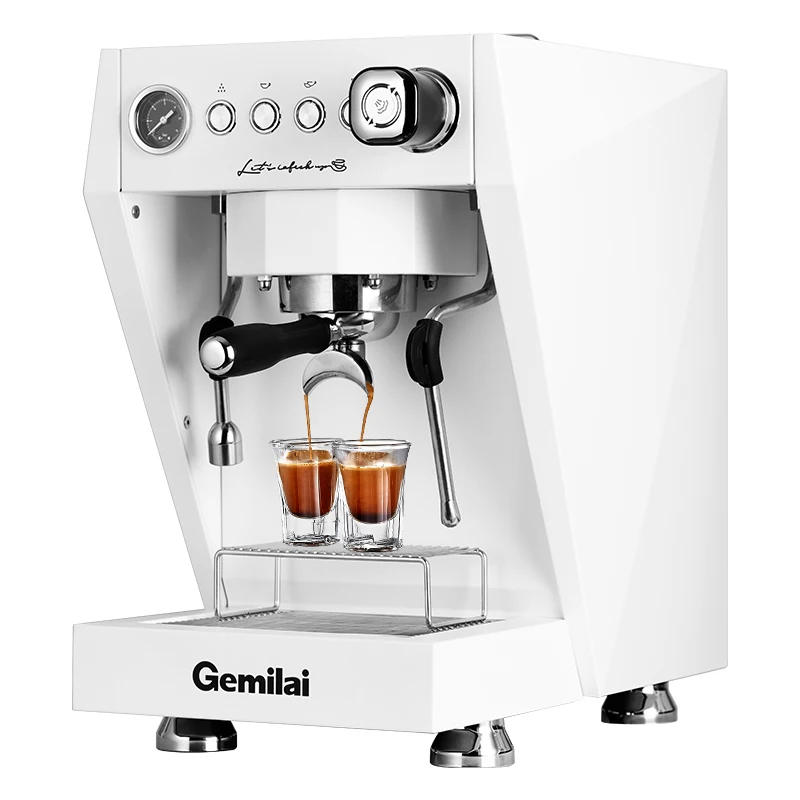 Gemilai CRM3128 New Design Germany Spare Parts 4 In 1 Commercial Retail Public Street Espresso Concentrate Coffee Machine 3
