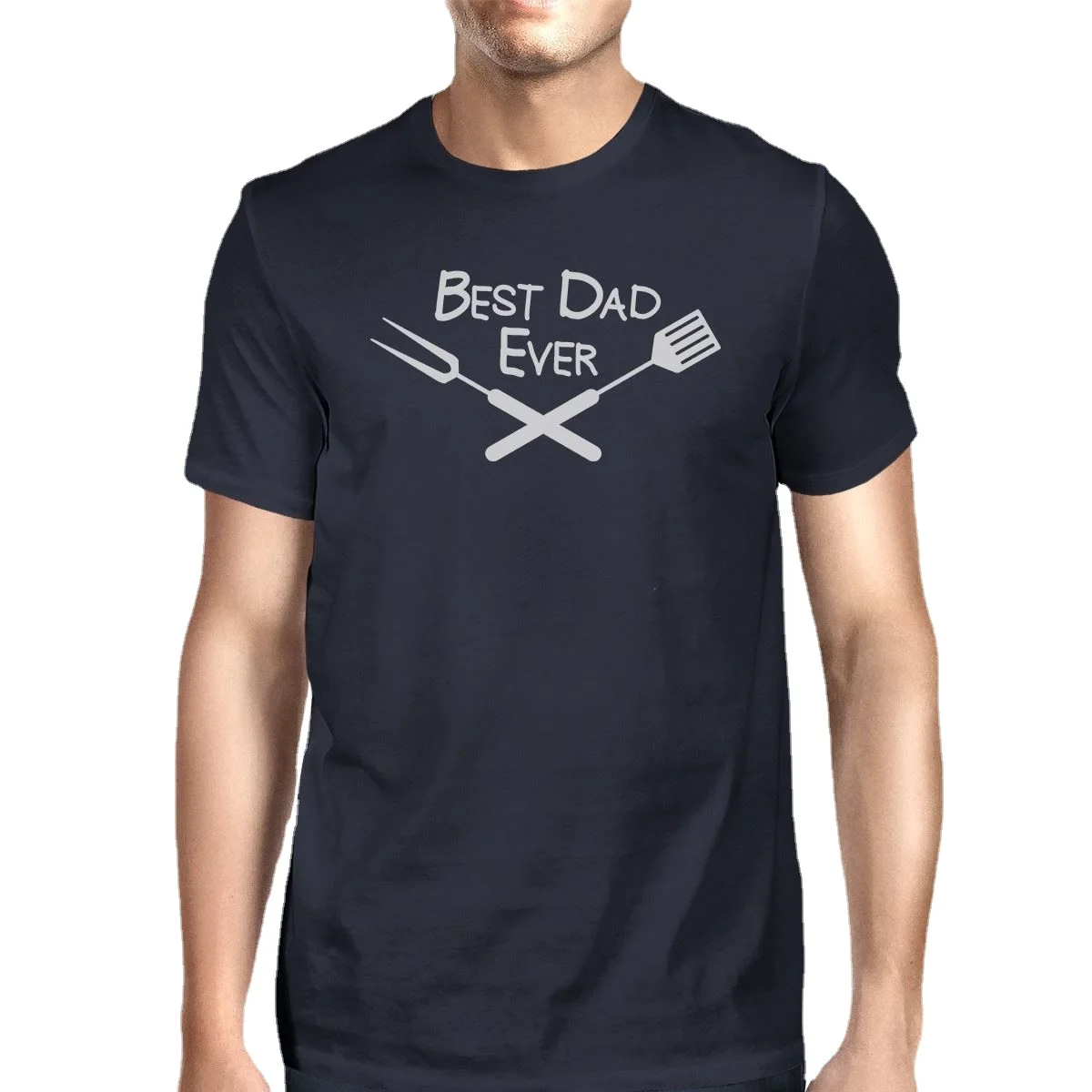 

Футболка Best Dad Ever BBQ, уникальные подарки на день отца, мужская летняя хлопковая футболка с коротким рукавом и круглым вырезом, Новинка