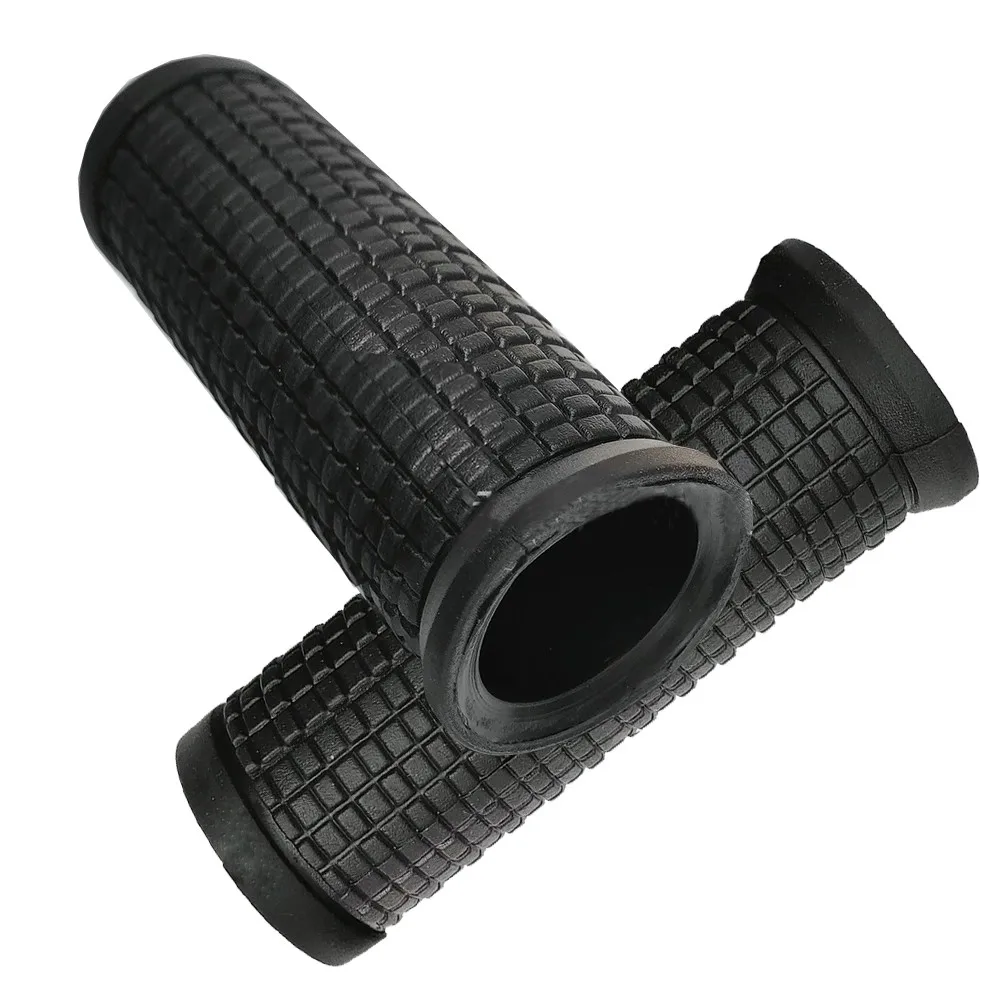Bike Handlebar Grips Pair For Twists Shifters Bicycle HandleBar Grip Cycling Replacement Parts Bikes Parts 75mm TPR-Rubber Grip