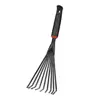 Small Garden Rake Stainless Steel Farming And Gardening Vegetables Tools And Planting Use Easy Design Small Flowers C1A8 4