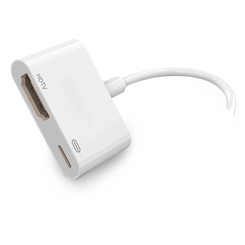 

Lightning to Digital AV Adapter for iPhone iPad iPod to HD TV Monitor