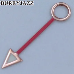 BURRYJAZZ Multi - Color Luminous Watch Hands (Silver, Gold, Rose Gold, Black, Blue, Green, Purple, Brown) (Rose Gold Red)