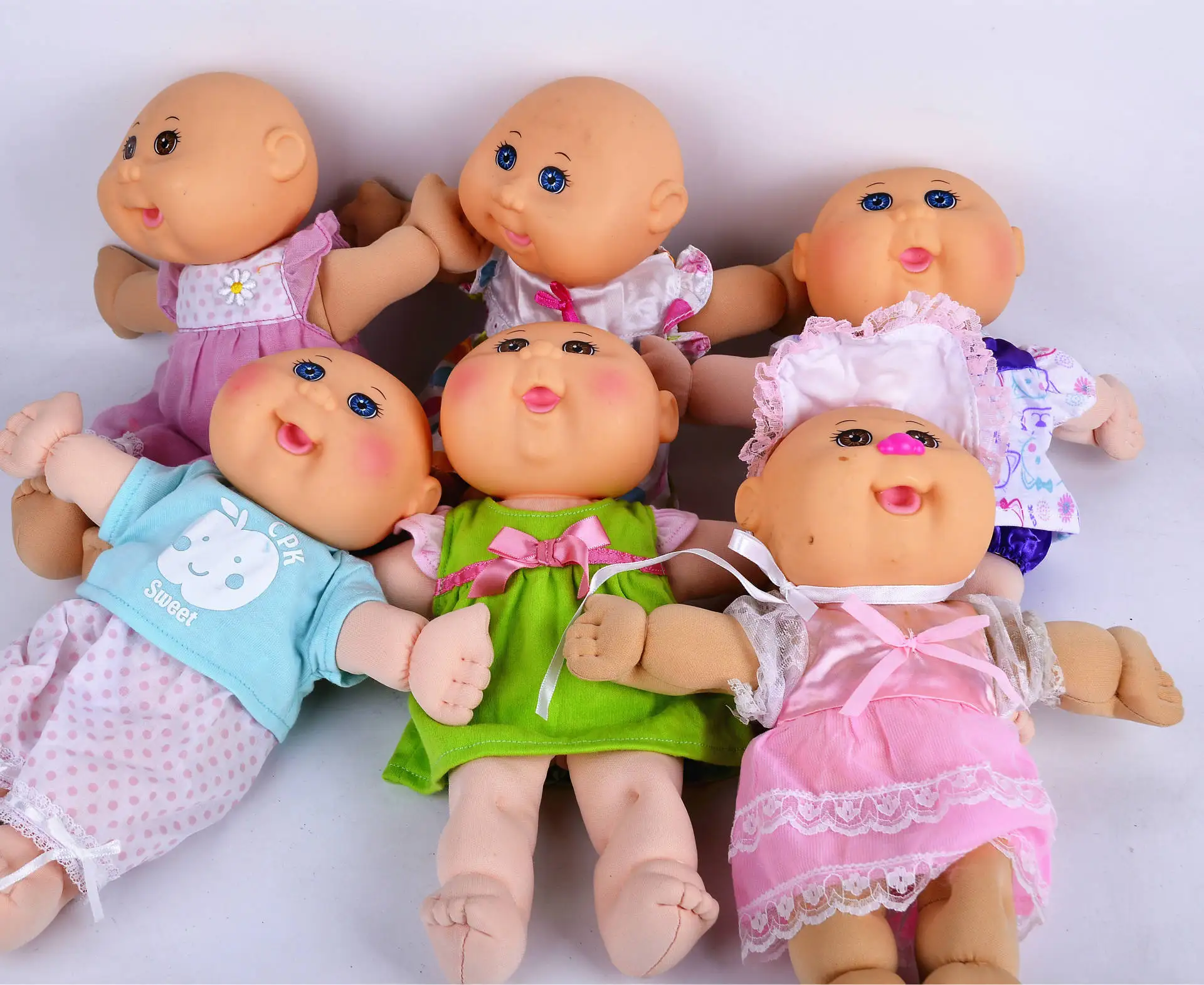 21cm Cute Cabbage Kids Baby Doll Reborn Baby Children Birthday Gift Collection - 2