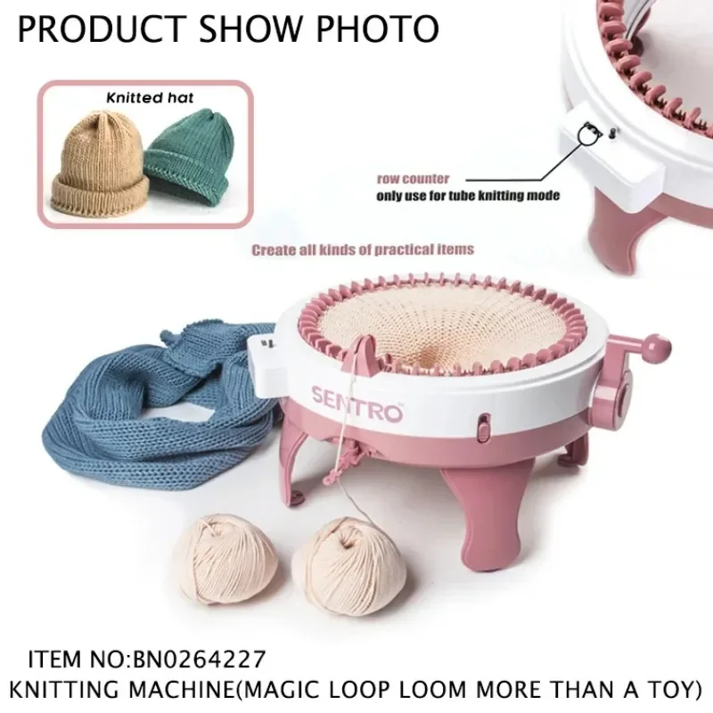 Knitting Multifunctional Knitting For Hats DIY Hat Making Supplies Child's  Knitting Machine No Need To Change Yarn Crochet For - AliExpress