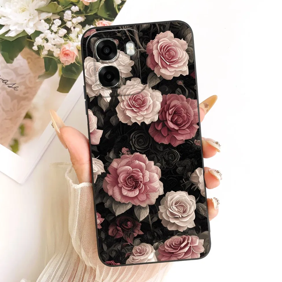Luxury Fashion Cute Painted Silicone Case - Oppo A6 Series