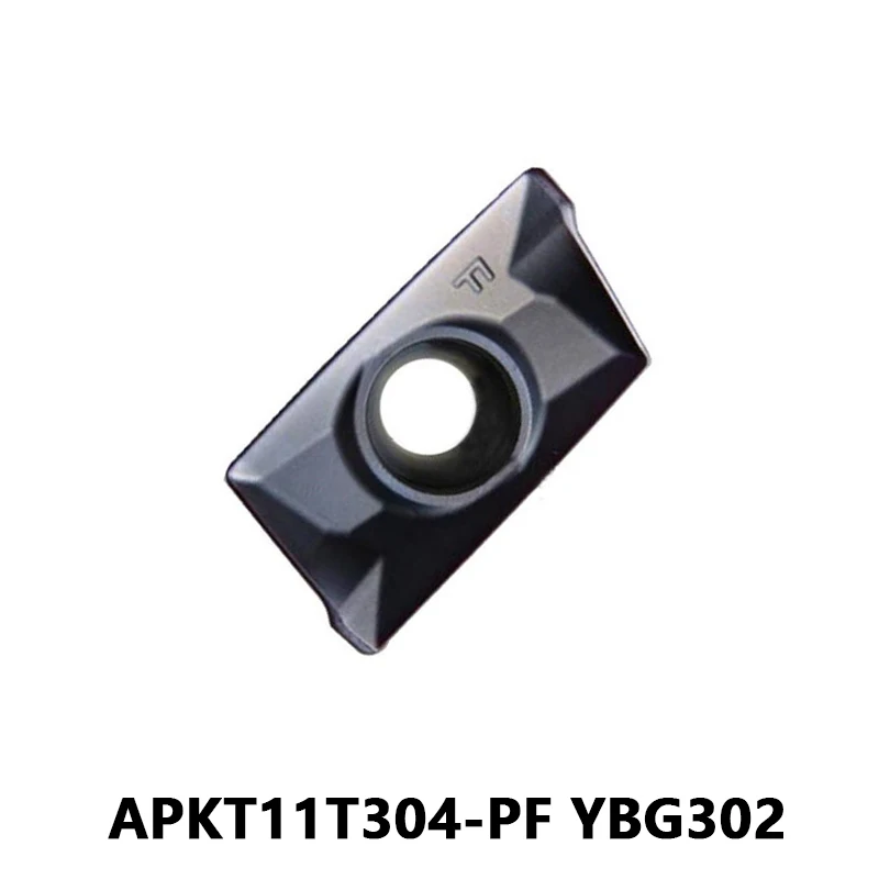 

APKT11T304 APKT160408 APKT11T304-PF YBG302 100% Original Milling Carbide Inserts APKT 11T304 PF CNC Lathe Cutting Machine Tool