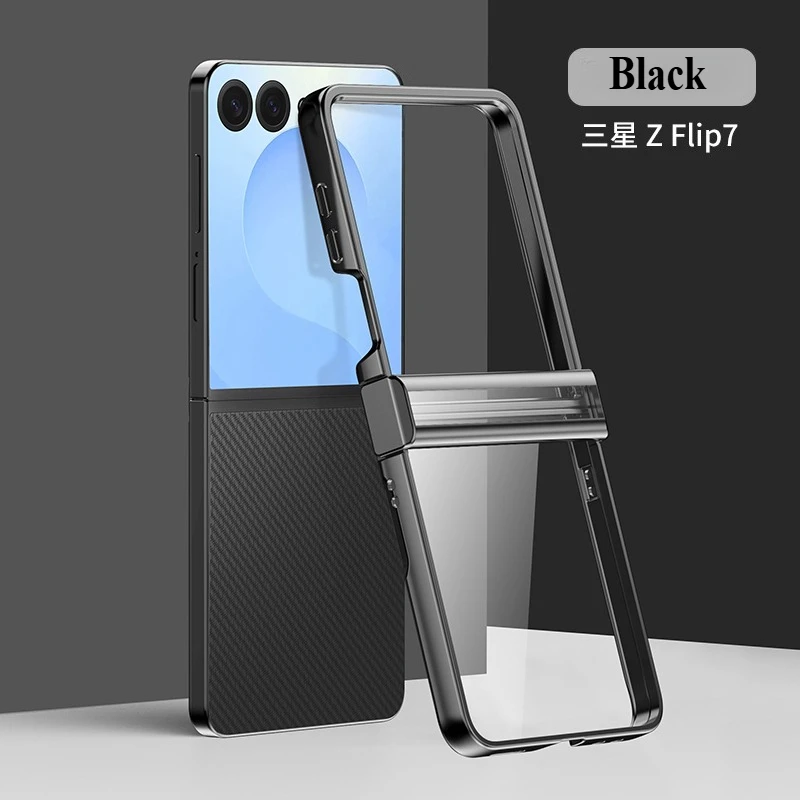 Premium Electroplated Clear Protective Case with 3-Piece Set