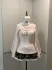 Preppy Style Sweet Knitted Sweater 2000s Aesthetic Gyaru Chic Korean Y2k Jumper Sweater Long Sleeve Coquette Knitwears 1