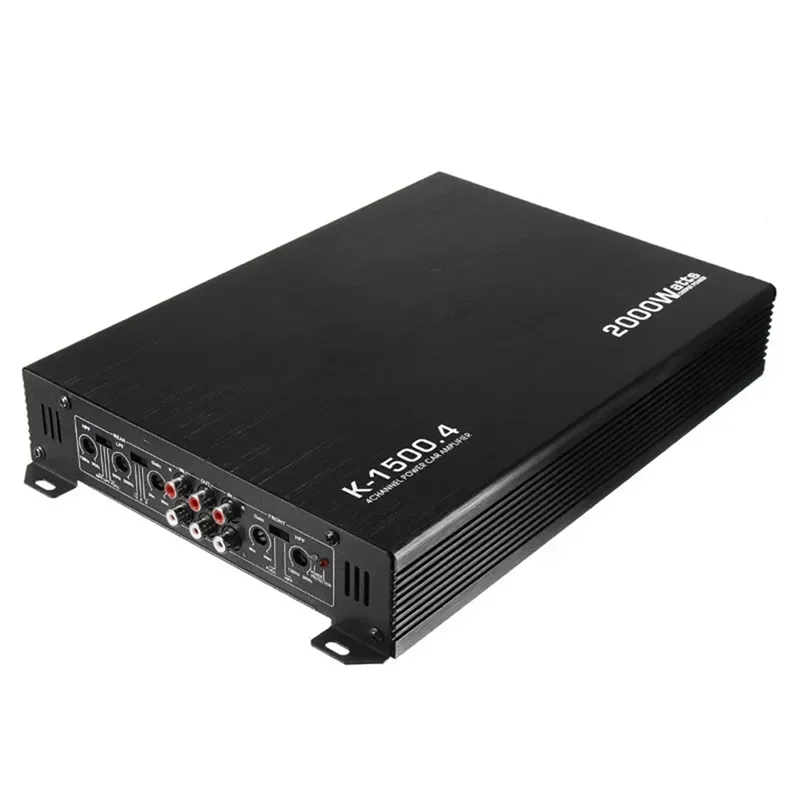 L93A-Class AB Car Audio Modified 4-Channel 4X80w High-Power Audio Amplifier Four-Door Speaker Active Subwoofer Stable Output