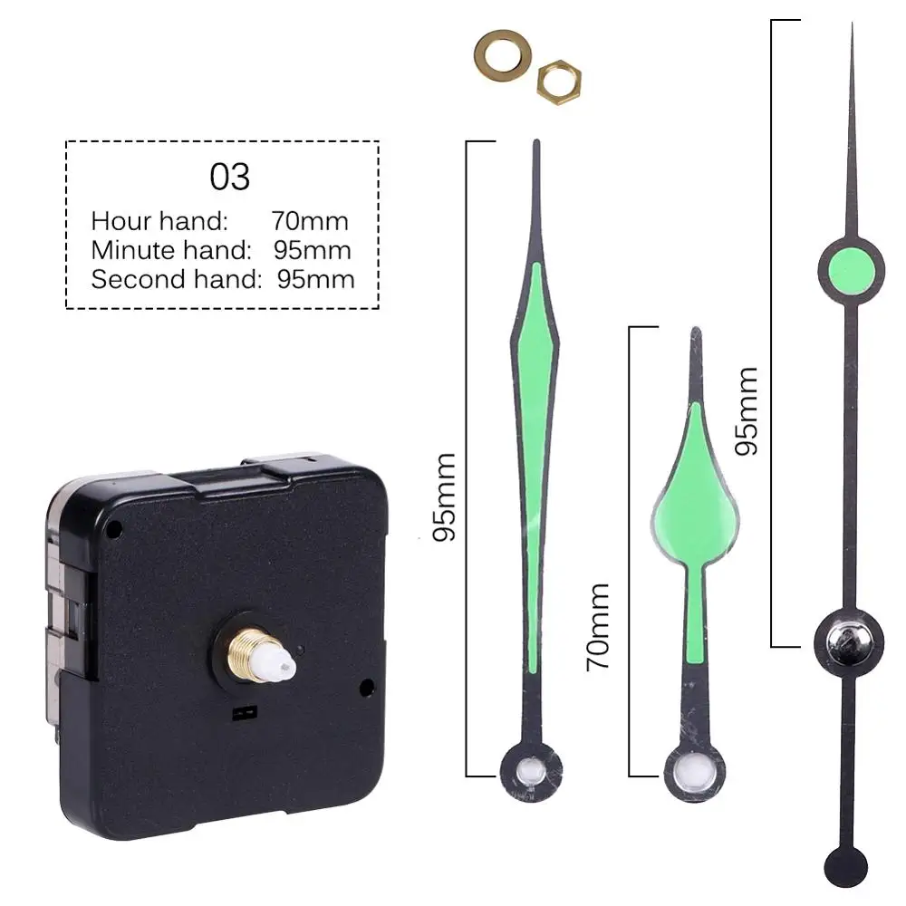 ตัวเลือกสินค้า อะไหล่ DIY นาฬิกา Quartz ปรับแต่งได้