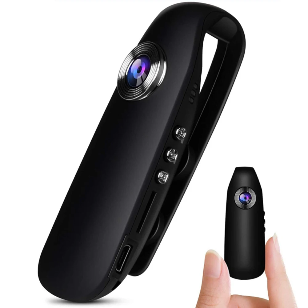 Mini Camera Motion Activate Portable Pocket Body Cams Loop Recording Mini Camcorder High Speed Portable Law Enforcement Recorder