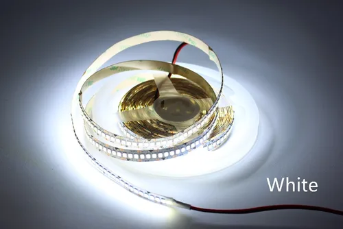 SMD 1200 LED 스트립 테이프, PCB 2835, DC12V, 24V, ip20, 비 방수, 유연한 조명 240 LED/m, 화이트 웜 화이트, 1 m, 2 m, 3 m, 4 m, 5m/로트, 10mm 3