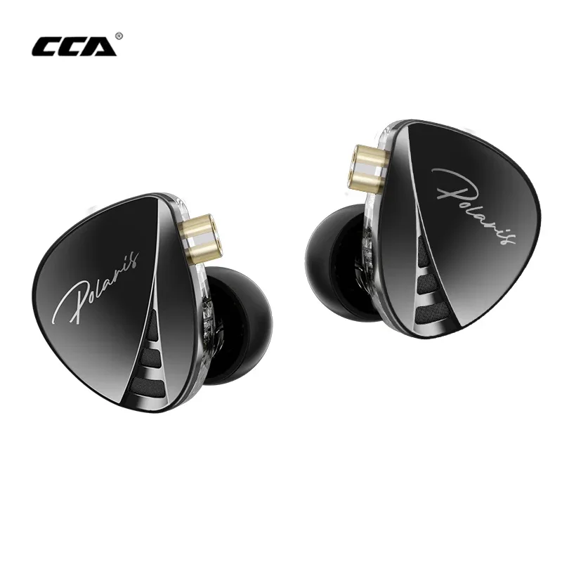 CCA Polaris In Ear Monitors Dual Cavity Dynamic Driver Wired Earphones