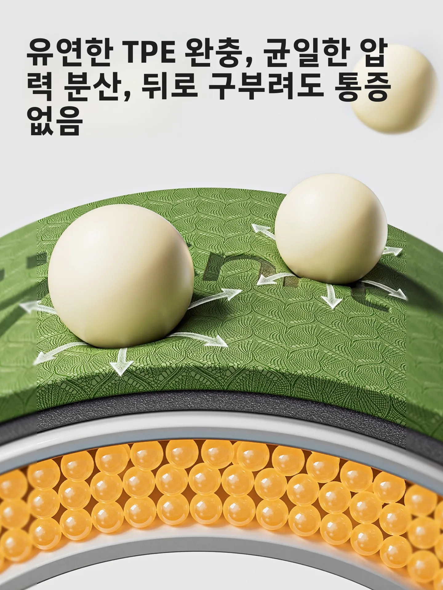 요가 휠 어깨 오픈 백벤드 도구 얇고 넓은 전문가용 보조 장비 (요가 스튜디오 특수 용도)