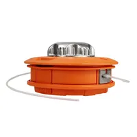 CMCP M10 Aluminum Nylon Brush Mower Bump Spool Grass Trimmer 2 Lines Cutter Head Thread Line String Saw Grass Brush Mower 2