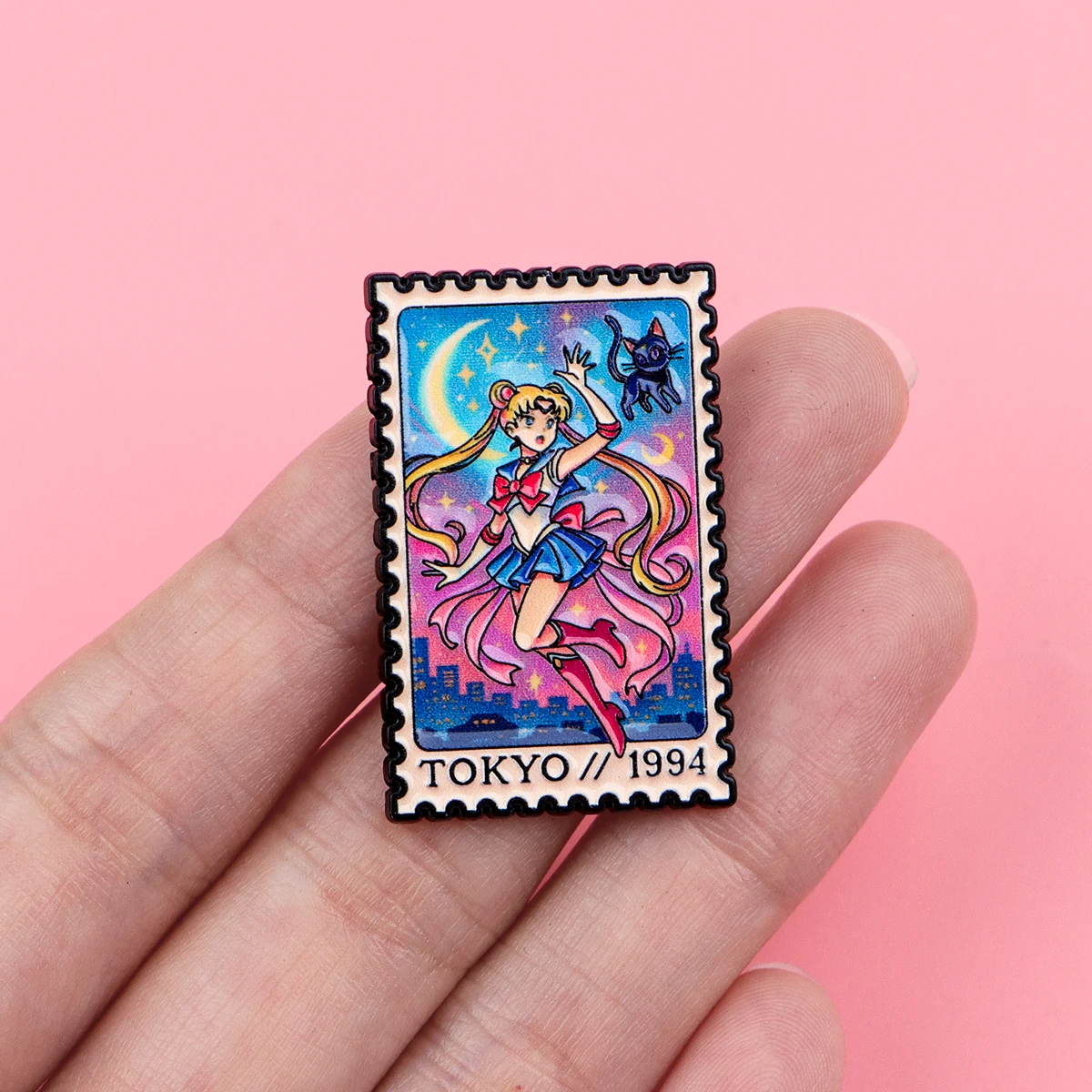 Niedliche Katzen-Emaille-Anstecknadeln Anime-Mädchen Broschen Cartoon-Abzeichen für Rucksäcke Jacken Hüte Kawaii Sammlung Geschenke Cosplay-Accessoires – Detail 6