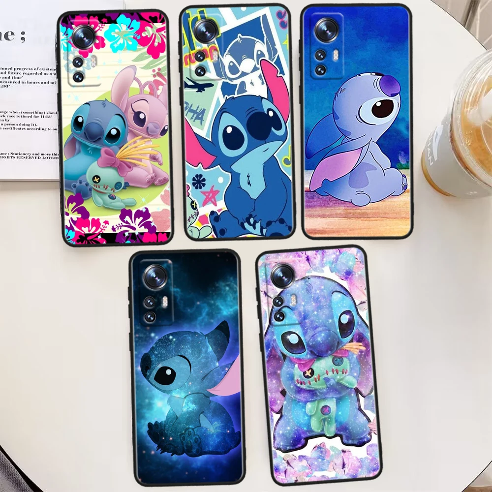 Punto Colorato Disney Per Xiaomi Mi 13 Ultra 12T 12S 12X 11I 11X 11T Play Hypercharge Lite Pro Custodia Per Telefono Nera