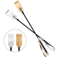 52CM Riding Crop PU Leather Whip Quality PU Leather Crops Equestrianism Horse Whips 1