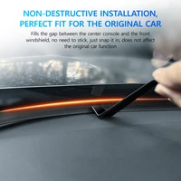 Soundproof Silicone Dashboard Seal Strip for BYD Atto 3 Tang EV Han EV Seal Dolphin Dustproof Noise Reduction Rattle Prevention 2