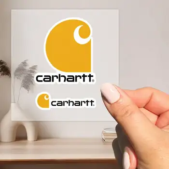 Adesivi impermeabili C-CARHARTT per decorare finestrini di auto, motociclette e computer.