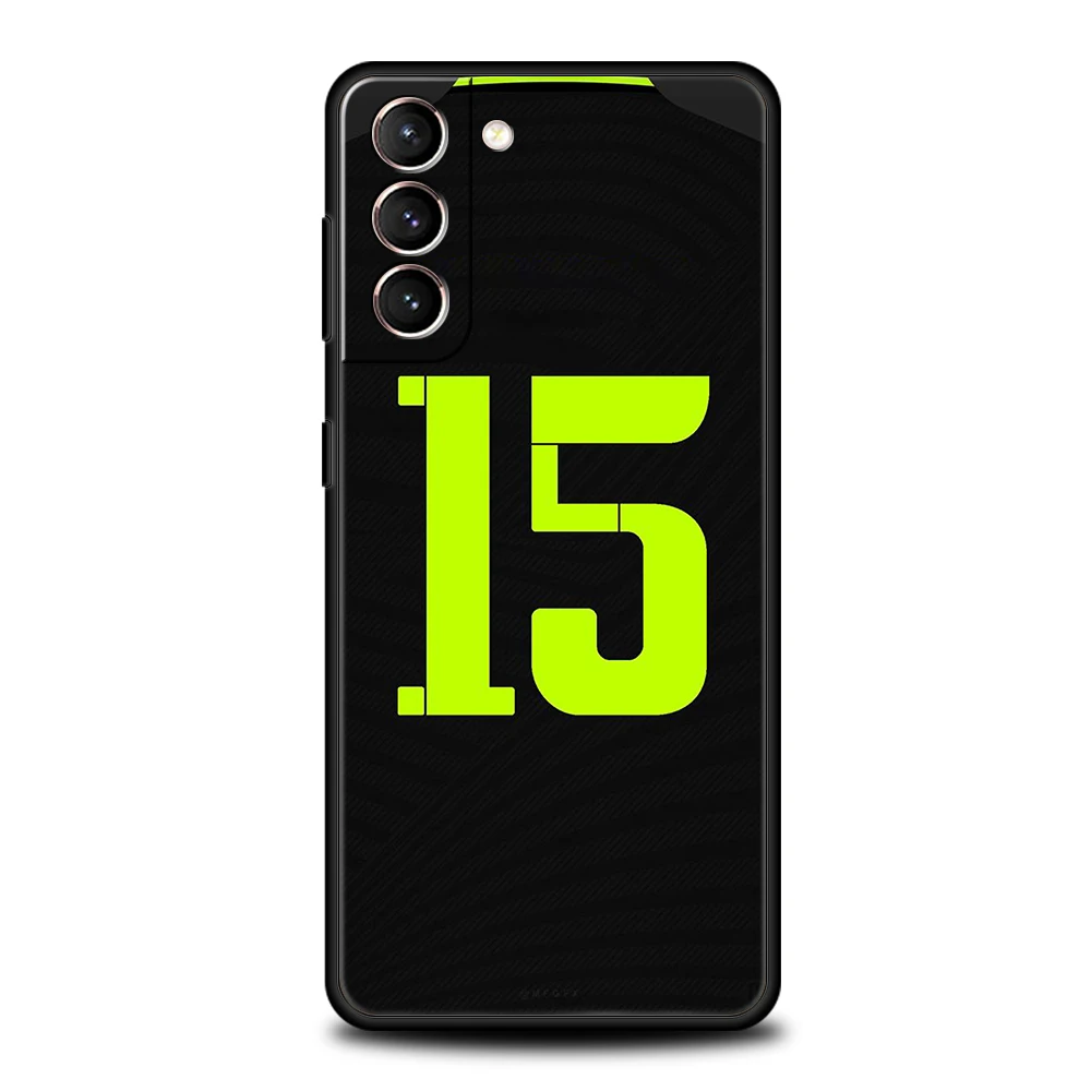 Football Number Shockproof TPU Phone Case