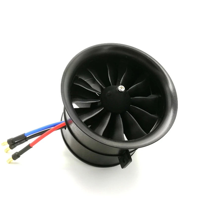 POWERFUN 70mm 12 pales EDF unité moteur sans balais 4S 3400KV pour avion RC