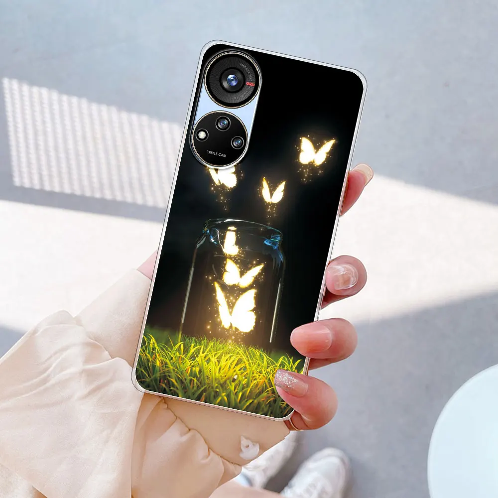 Clear Soft Silicone Shockproof Phone Case - Protective Coque Cover
