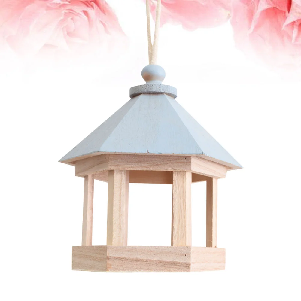 

Hollow-out Nest Hanging Birds Living Place Bird Sleeping Nest Wooden Feeder Birds Supplies