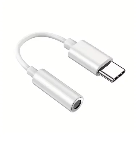 USB-C to 3.5mm Audio Headphone Adapter - HiFi 2 Pack Compatible with Apple iPhone 17 16 15 SamsungType C to Cord Jack Dongle Ada
