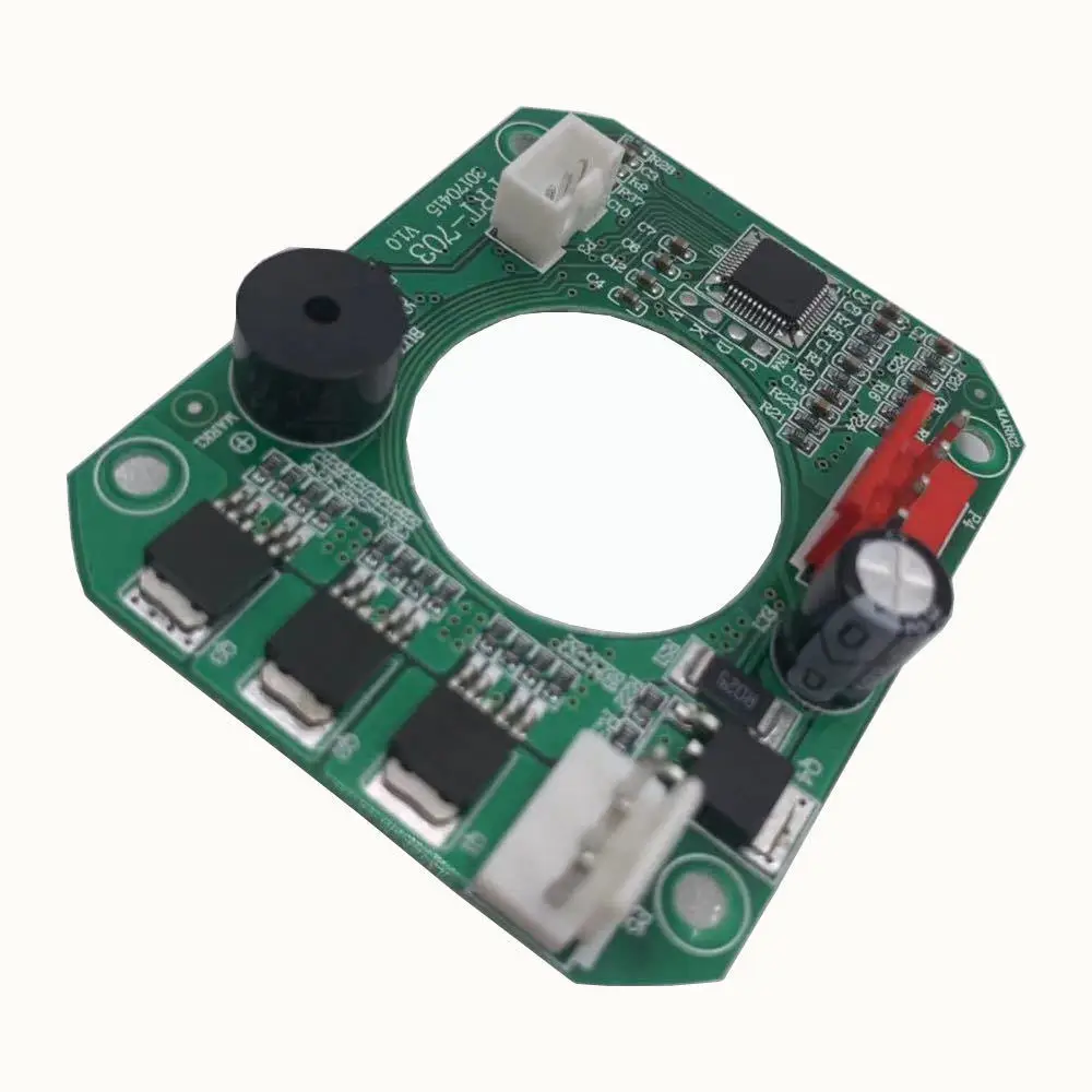 Solar fan driver PCBA with remote control ceiling fan controller 12v dc brushless motor controller Power 36W