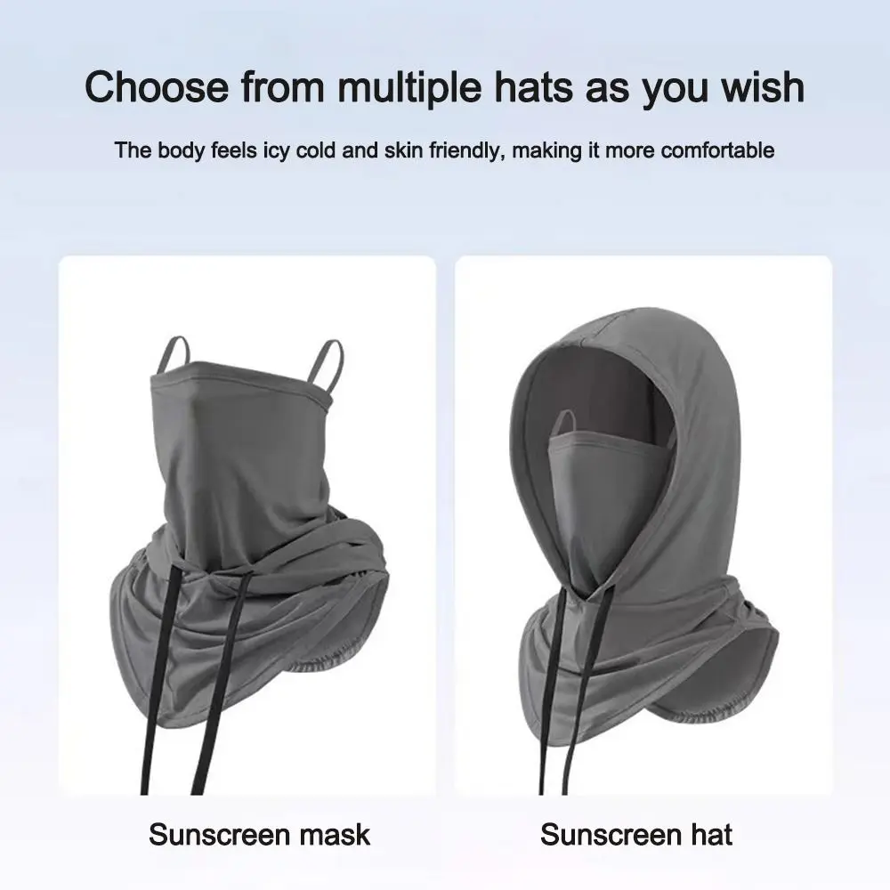 Cooling UV Protection Hood Breathable Full Head Mask Face Cover For Men Women Cycling Motorcycle Fishing
