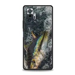 Bluefin Tuna Soft TPU Phone Case Cover for Redmi Note 14 Pro5G (A1)