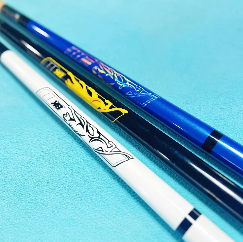 Premium 3 parts Full Canadian hard Maple Wood 58 inch Billiard Break Jump Cue with 13.2 mm Tip