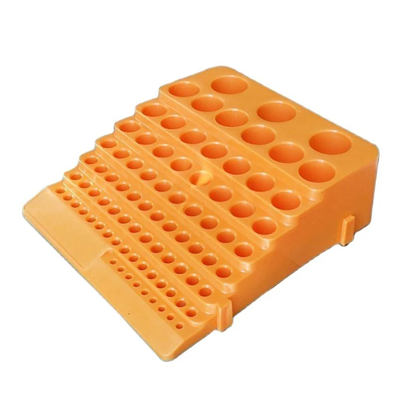 Vassoio per fresa per 85 Bit supporto per vassoio portaoggetti per fresa CNC, fresa alesatore per punte da trapano scatola portaoggetti Organizer per attrezzi