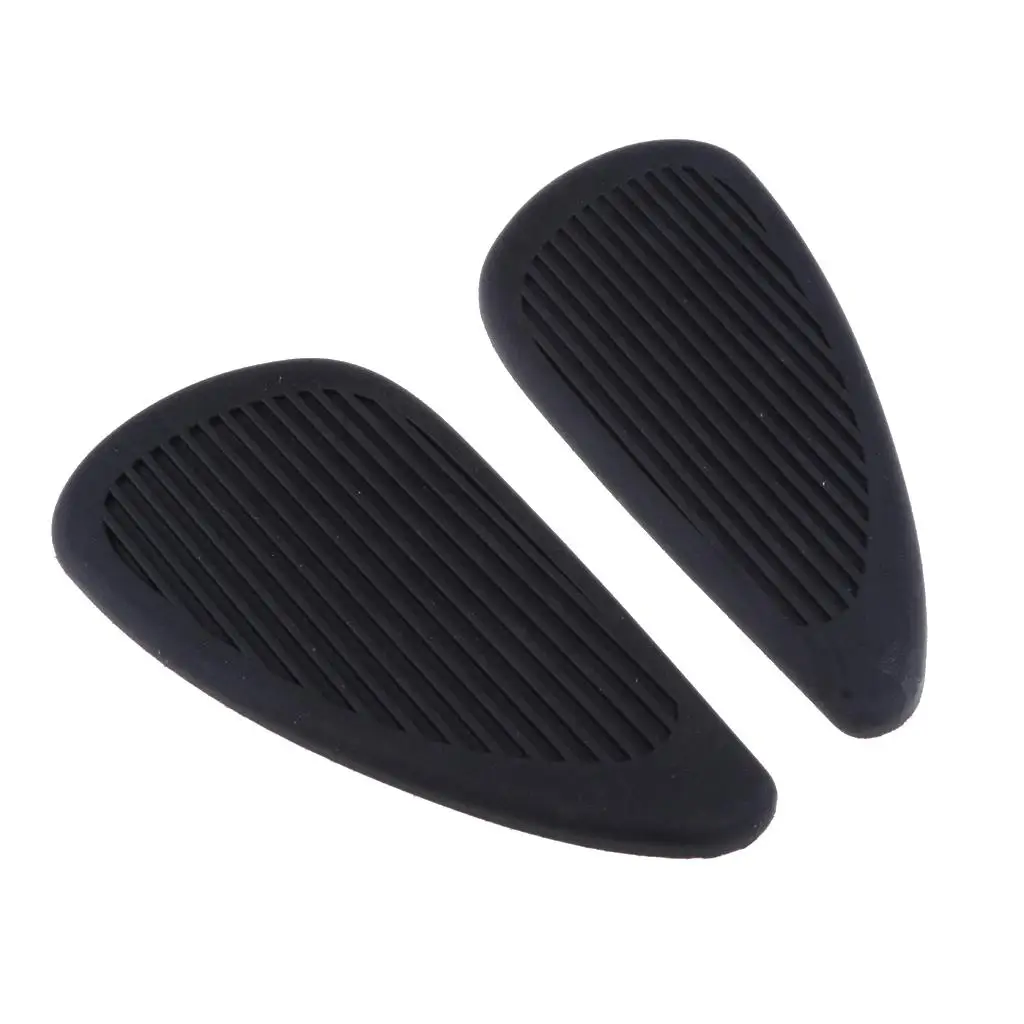 Motorcycle Universal Fuel Tank Pads Side Gas Pads Knee Grip Protector Decals