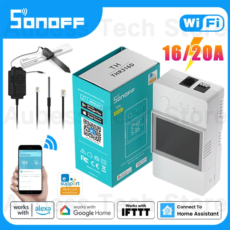 Sonoff Kit Home Assistant Sonoff Th 16a Smart Switch Sonoff Th 1