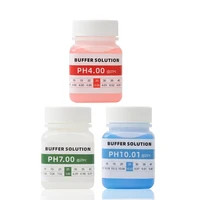 50ML 4.00/7.00/10.01 PH Calibration Buffer Liquid Kit 222mV ORP Tester Standard Solution PH Meter KCL Storage Electrode Liquid 2